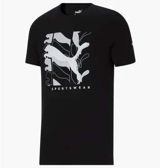 Футболка чоловіча Puma Athletics Big Logo Tee Black 847084-11