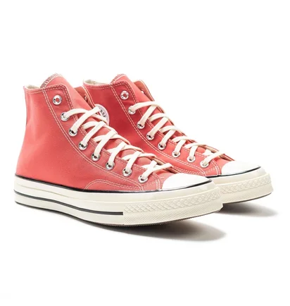 Кеди чоловічі Converse Color Vintage Canvas Chuck 70 Hi Pink 170790C