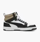 Кроссовки унисекс Puma Rebound Sneakers Black/White 392326-22