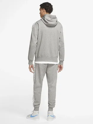 Спортивный костюм мужской Nike Essential Hooded Tracksuit Flc Grey DM6838-063