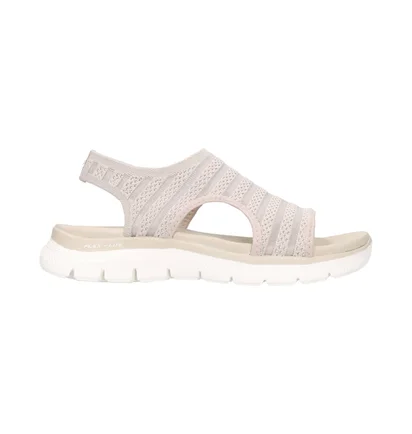 Сандали женские Skechers Flex Appeal 4.0 Beige 119479-STN