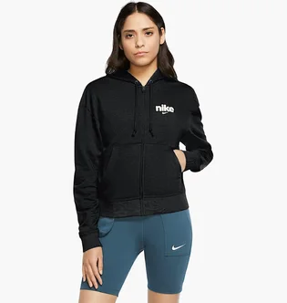 Толстовка жіноча Nike Fleece Varsity Black CU5056-010