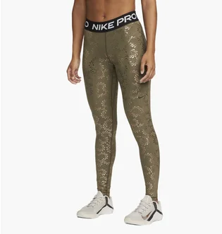 Леггинсы женские Nike Pro Green Dq6228-222