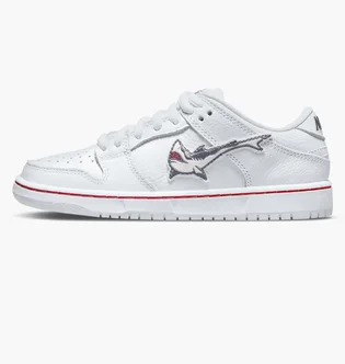 Кроссовки детские Nike Sb Dunk Low Pro Iso Ps White DJ3758-105
