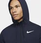 Толстовка чоловіча Nike Dry Men's Dri-FIT Hooded Fitness Full-Zip Blue CZ6376-451
