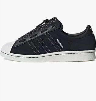 Кроссовки унисекс Adidas Neighborhood X Superstar 80S Black GX1400