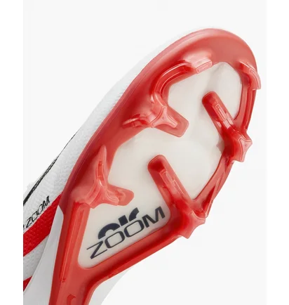 Бутси унісекс Nike Mercurial Vapor 15 Elite Firm Ground Soccer Cleats White/Orange DJ4978-600