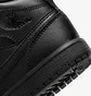 Кроссовки детские Air Jordan 1 Mid (Ps) Black 640734-093