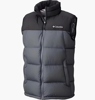 Жилетка чоловіча Columbia Pike Lake Vest Grey/Black WO0018-010