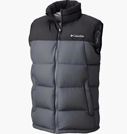 Жилетка мужская Columbia Pike Lake Vest Grey/Black WO0018-010