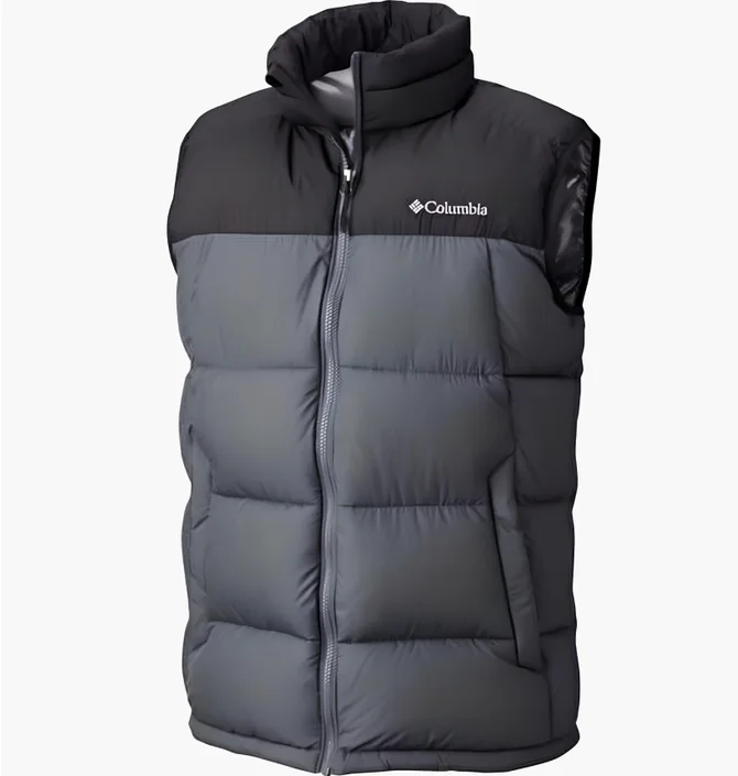 Жилетка мужская Columbia Pike Lake Vest Grey/Black WO0018-010
