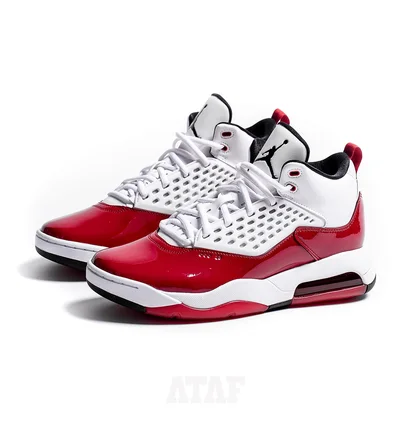 Кроссовки мужские Nike Air Jordan Maxin 200 White Black Gym Red Cd6107-106