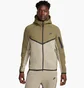 Толстовка мужская Nike Tch Flc Fz Wr Hoodie 2025 Beige/Olive HV0949-222