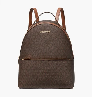 Рюкзак женский Michael Kors Sheila Medium Logo Brown 35F3G6HB6B