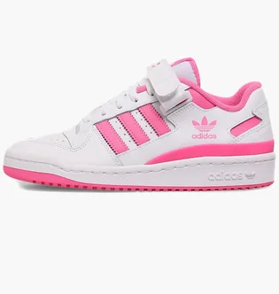 Кроссовки детские Adidas Forum Low J White/Pink FY7967