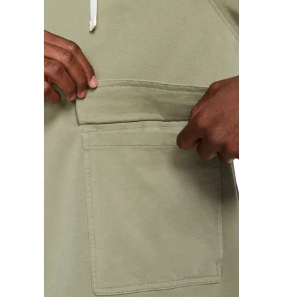 Худи мужское Nike Heritage Popover Jacket Beige Da0037-320