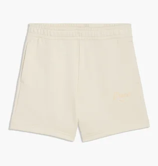 Шорти дитячі Puma Ess Script High Waist Beige 692544-87