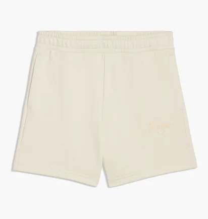 Шорти дитячі Puma Ess Script High Waist Beige 692544-87