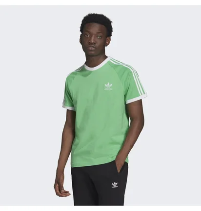 Футболка мужская Adidas T-Shirt 3-Stripes Tee Green H37758