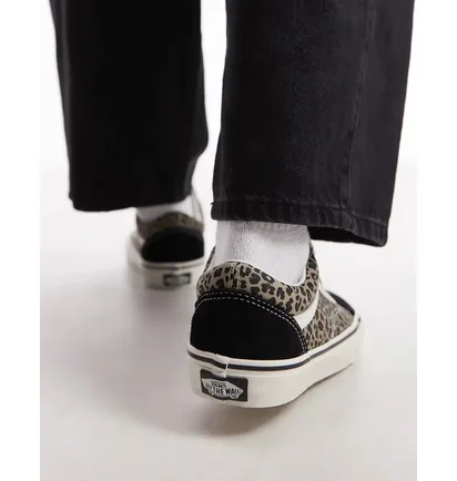 Кеды женские Vans Old Skool Black/Brown VN000D6WYY6