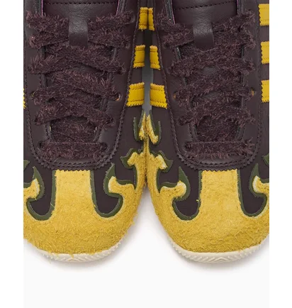 Кросівки чоловічі Adidas X Brain Dead Japan Lo Brown/Yellow JQ6789