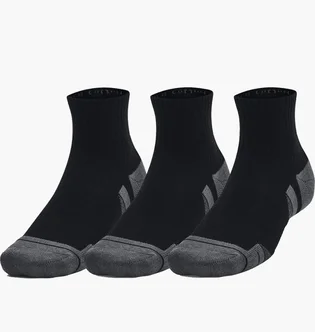 Шкарпетки унісекс Under Armour Performance Cotton Black (3 пари) 1379528-001