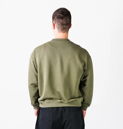 Свитшот мужской Lacoste Regular Fit Green AH1985BMY