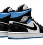 Кроссовки женские Air Jordan Wmns 1 Mid White/Black BQ6472-102