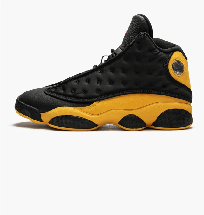 Кроссовки мужские Air Jordan 13 Black/Orange 414571-035