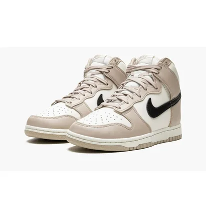 Кроссовки женские Nike Dunk High Fossil Stone Beige/White Dd1869-200
