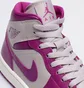 Кросівки жіночі Air Jordan 1 Mid Violet/Grey Bq6472-501