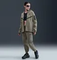 Толстовка женская Nike Sportswear Windrunner Tech Fleece Olive HV6747-320