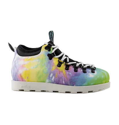 Ботинки унисекс Native Fitzsimmons Citylite 2022 Shell/Palm Tie Dye Multi 31106801-1908