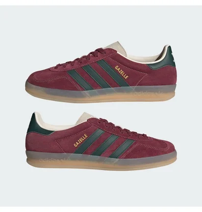 Кроссовки мужские Adidas Gazelle Indoor Bordeaux Bordo JH5403
