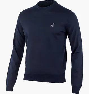 Свитшот мужской AUSTRALIAN Sweater Merinos Crewneck Blue LSUMA0010-149