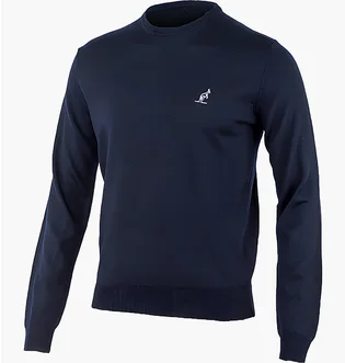 Свитшот мужской AUSTRALIAN Sweater Merinos Crewneck Blue LSUMA0010-149
