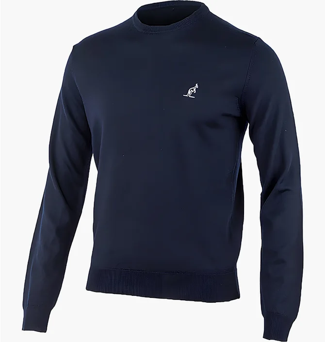 Свитшот мужской AUSTRALIAN Sweater Merinos Crewneck Blue LSUMA0010-149