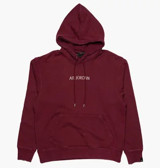Худі чоловіче Air Jordan Wordmark Fleece Hoodie Bordo DV6463-645