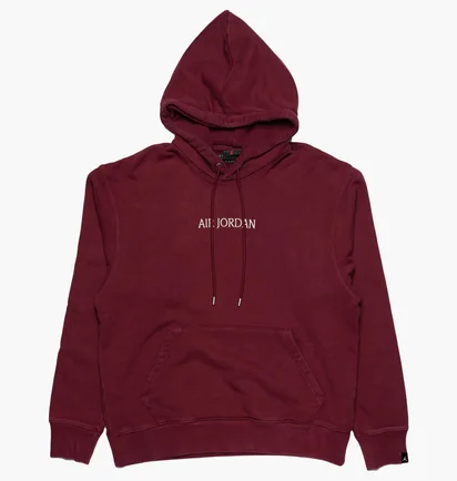Худи мужское Air Jordan Wordmark Fleece Hoodie Bordo DV6463-645