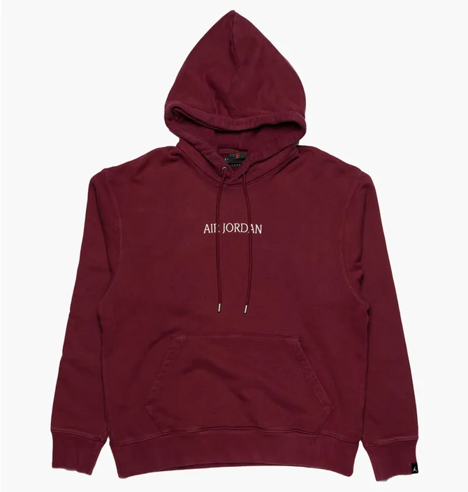 Худи мужское Air Jordan Wordmark Fleece Hoodie Bordo DV6463-645