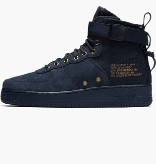Кросівки чоловічі Nike Sf Air Force 1 Mid Blue 917753-400