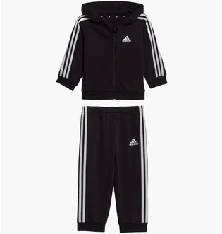 Спортивный костюм детский Adidas Essentials Full-Zip Hooded Jogger Black HR5866
