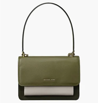 Сумка женская Michael Kors Claire Olive/Black 32F5GC7C1T