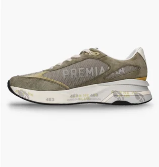 Кроссовки унисекс Premiata Moerun Olive VAR.8300
