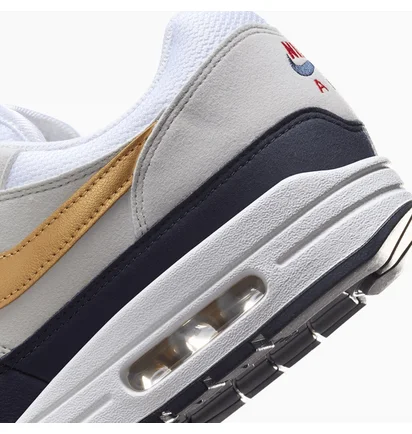 Кросівки чоловічі Nike Air Max 1 Olympics White/Grey HM9604-400