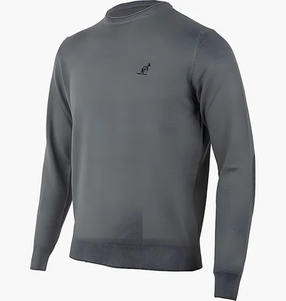 Свитшот мужской AUSTRALIAN Sweater Merinos Crewneck Grey LSUMA0010-022