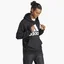 Худи мужское Adidas Essentials French Terry Big Logo Hoodie Black Ic9363