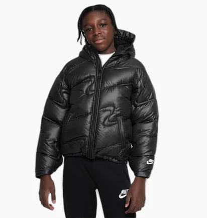Пуховик дитячий Nike K Nsw Tf Rpl Hgh Snfl Jkt Aoq Black FD2841-010