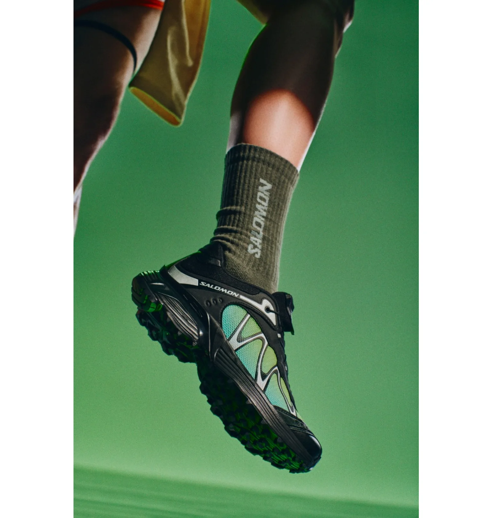 ᐉ Кросівки унісекс Salomon Xt-Whisper Black/Green L47761600