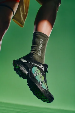 Кроссовки унисекс Salomon Xt-Whisper Black/Green L47761600